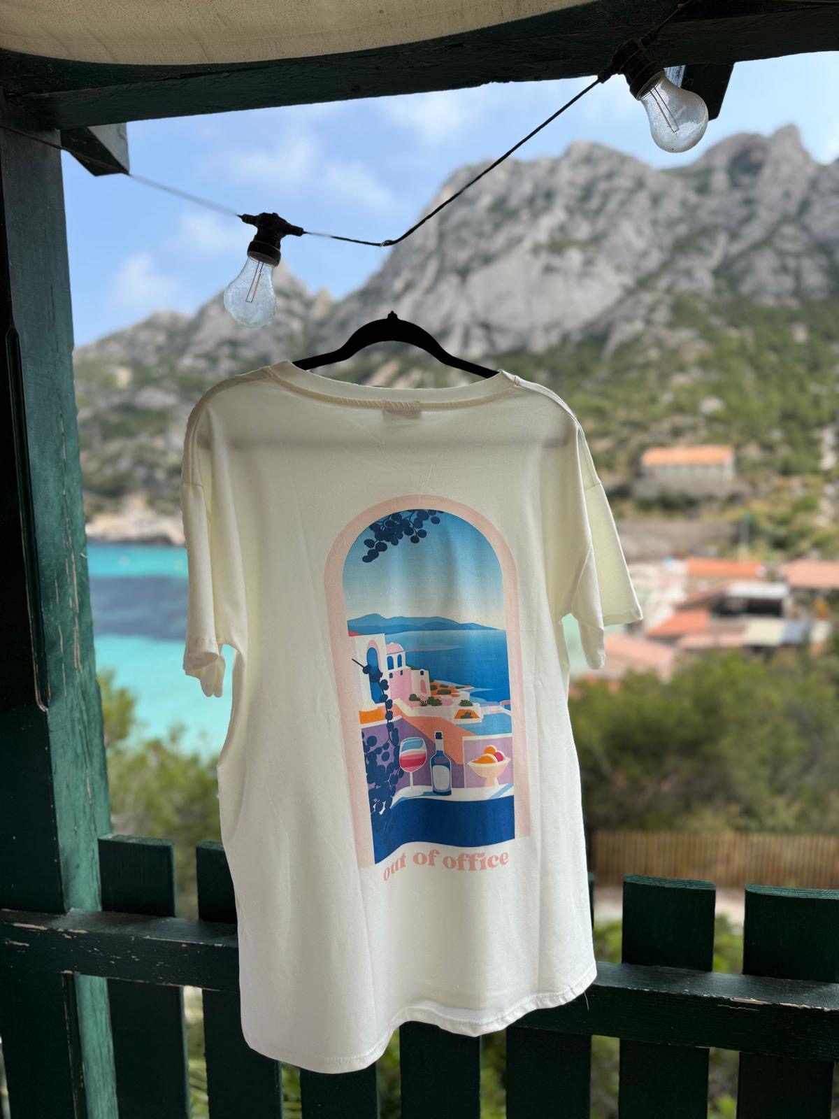 T-shirt Santorin